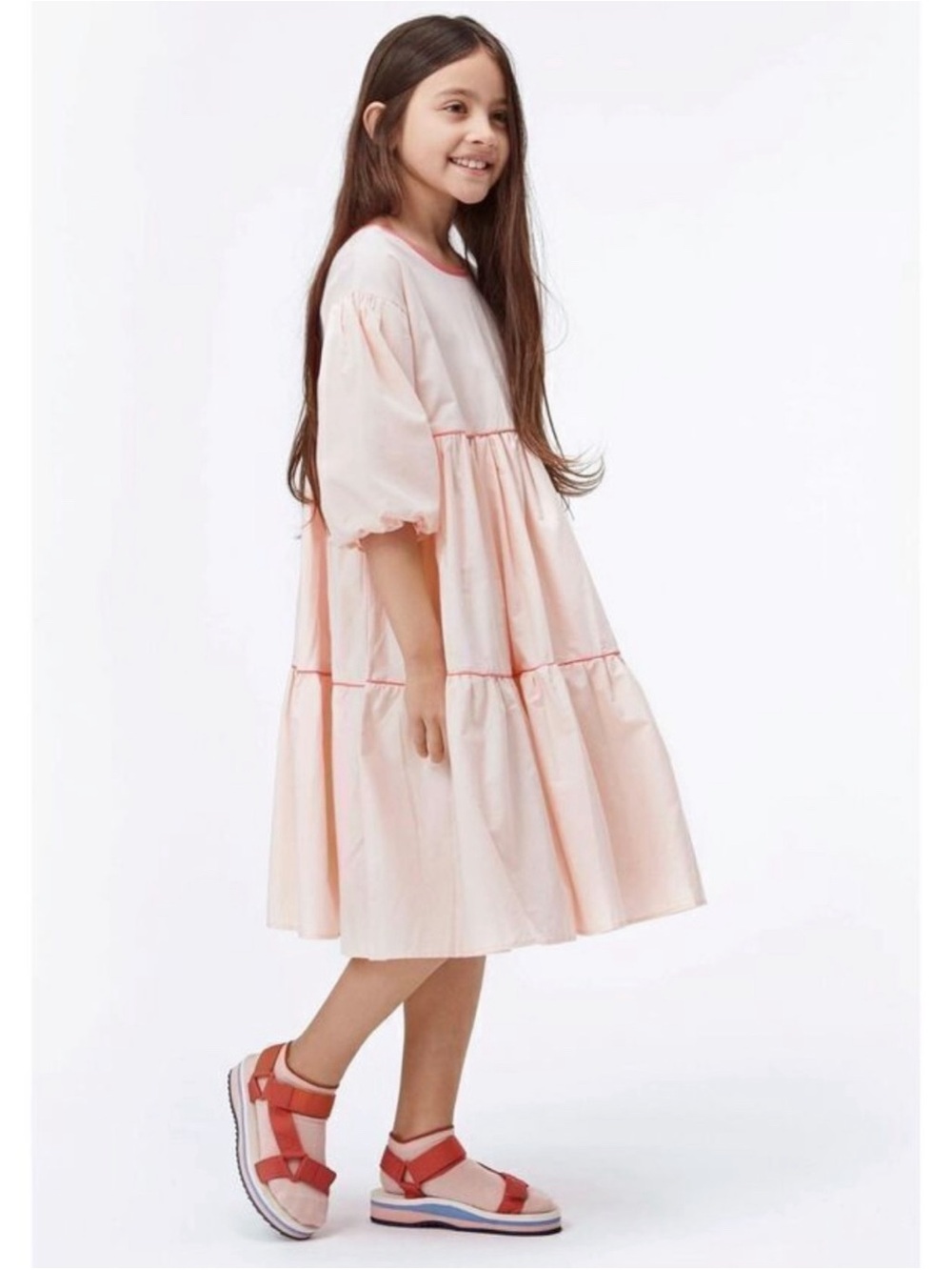Molo Casta Organic Cotton Loose Fitting Dress 8-10